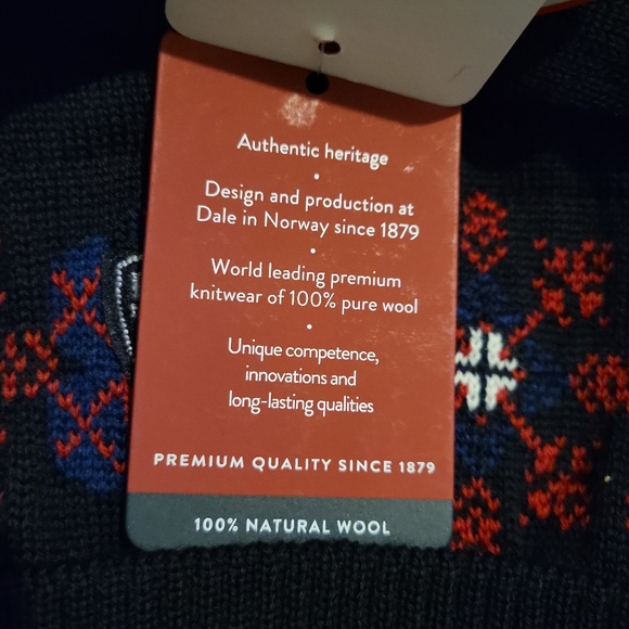 Dale of Norway OBERSTDORF Merino Wool Pom Pom Beanie Hat Ski Outdoor Winter NWT - Picture 6 of 11